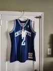 100% Authentic Larry Johnson Mitchell & Ness 94-95 Hornets Jersey Size 44 L