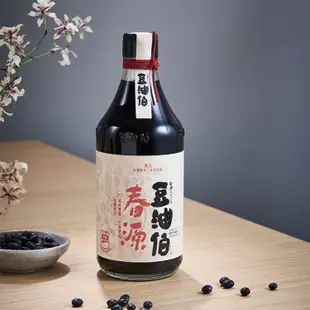 限時!【豆油伯】春源釀造醬油(黑豆醬油) 500ml (12瓶,每瓶255.9元)