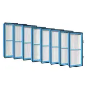 Holmes AER1 HEPA Total Air Filter Replacement For Purifier HAP242-NUC, 8 Filters