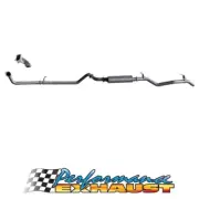 RXD 3" Exhaust for Landcruiser HDJ79R 4.2L 1HD-FTE (01-07) Muffler