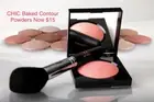 Bronzer Contour Highlighter , Pro Makeup Brush Set, LED Mirror