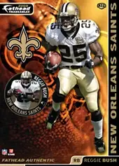 Fathead Tradeables Reggie Bush A22 - New Orleans Saints