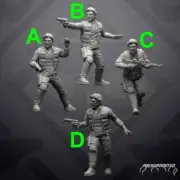 The Smuggler Commander - SKULLFORGE | Legion compatible - 3D printed
