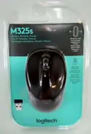 Logitech M325s Black USB Wireless Mouse (910006825) - New / Unopened