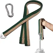 'Multifunction Arm Wrestling Pronation Belt Strap, with Stainless Steel Triangle Buckle - Versatile 79'' Non-Slip & Durable Strap, Pronation and Back Pressure Forearm Strength Training Equipment'
