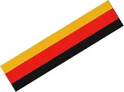 German Flag Tablecloth,Linen Table Cover Black Red Yellow For Oktoberfest - Splash-proof, 11.8x71.65in, Oktoberfest Table Runner Reusable For Kitchen Dining Room, German Parties
