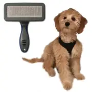 1 Pet Grooming Brush Comb Shedding Rake Dog Cat Hair Fur Removal Tool