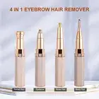 4 In 1 Electric Brows Epilator Facial Nose Hair Remover Eyebrow Trimmer Shaver