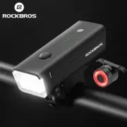 ROCKBROS Bike Light Set Headlight&Rear Light Set Waterproof Bicycle lights USB-C