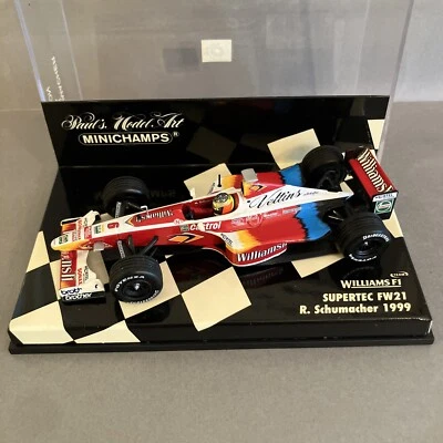 1/43 Minichamps F1 1999 Williams FW21 Ralf Schumacher 430990006