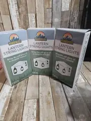 Lantern string lights....battery operated....3 box set