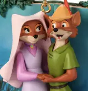 Disney 2023 Robin Hood 50th Anniversary Legacy Limited Sketchbook Ornament