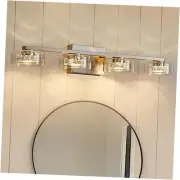 Vanity Light Fixtures, 2700K/4000K/5000K Dimmable LED Bathroom Lights 4 Light