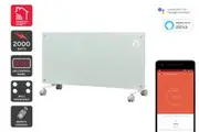 Kogan SmarterHome 2000W Premium Glass Panel Heater (White)