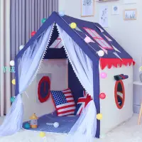 在飛比找樂天市場購物網優惠-兒童帳篷 室內遊戲屋 男孩玩具 女孩公主房子 寶寶屋 家用床
