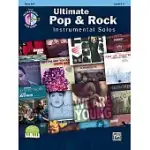 ULTIMATE POP & ROCK INSTRUMENTAL SOLOS HORN F, LEVEL 2-3