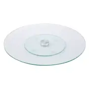 13.75" Glass Lazy Susan