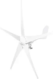 Wind Turbine Generator Windmill Set,800W 12V/24V 5 Blade with Wind Controller Turbine Generator Kit for Boats Terraces Cabins Or Home