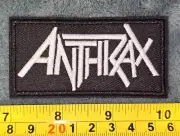 **New** Anthrax Music Rock Band Patch Embroidered Iron On