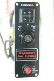 Honda 90 -250 BRP Key Ignition Switch Panel Programmed Fuel Injection EFI BF BFT