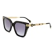 [Camilla] HERE COMES TROUBLE | BLACK GOLD GLITTER LEOPARD