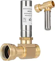 Hammer Arrestor | Multifunctional Hammer Arrestor | Metal Water Hammer Arrestor for Washing Machine, Thread Hammer Arrestor for Garden Hose, Faucet, 3/4NH
