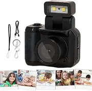 Retro Snap Camera, Classic Design Camcorder Vintage Style Camera Small Vintage Camera, 1080p Digital Vintage Camcorder with LED Flash Light - Portable Small Snap Camcorder, V Camcorder