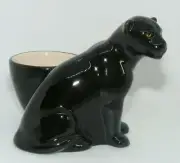Quail Ceramics Panther with Egg Cup 148