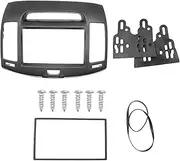 Yurefax Autoradio Radio 2din Frame Car Refitting DVD Frame DVD Panel Dash Kit Fascia, for Hyundai, for Elantra, 2006-2011 Car Radio Dashboard