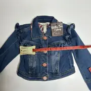 NWT Matilda Jane Denim Jacket Girls Size 18-24 M Collins Just Imagine Ruffle