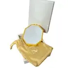 Swarovski yellow handheld mirror