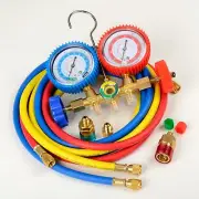 R134 R12 R22 R502 HVAC A/C Refrigeration Charging Service Manifold Gauge Set