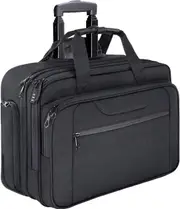 Rolling Laptop Bag Fits 17.3" Waterproof