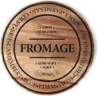 Salt&Pepper Fromage round Cheese Board 28Cm - Cheese Boards Knives Entertaini...
