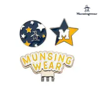 在飛比找momo購物網優惠-【Munsingwear】企鵝牌 女款深藍色星型圖案磁性MA