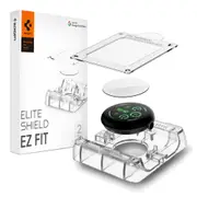 SPIGEN Google Pixel Watch 3 45mm Screen Protector, Genuine Elite Shield EZ Fit Clear Film 2 PCS Cover for Google