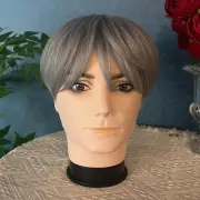 Male Bald Mannequin Head Wig Display Stand Professional Multipurpose Manikin