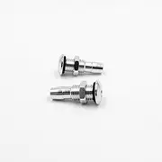 2PCS M8 RC Boat Water Outlet Motor Cooling Water Outlet Nozzle for RC Boat Ship Motor Cooling RC Toy DIY Parts (M8)