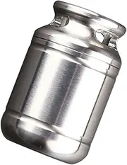 HIAKDOFT Keychain Pill Holder Titanium Case for Travel Fob for Storing Pills and Items for Day Trips and