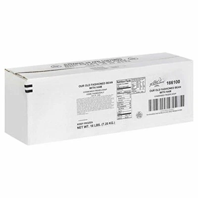 Chef Francisco Old Fashioned Bean Soup w/Ham (4 Lb. Tub, 4 Per Case)