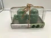 Bklyn Steel Ceramic 4in Christmas Catus Salt & Pepper Shakers CC02B21015