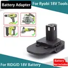 For RIDGID 18V Battery Adapter Convert to For Ryobi 18V Power Cordless Tools
