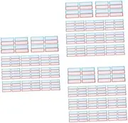 Tofficu 3sets Self-Adhesive Address Labels Return Mail Stickers Blank for Office Writing Space for Mailing 20pcs*3