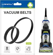 [LANMU] Replacement Belts Set Compatible with Bissell 3071 3067 3072 3109 TurboClean DualPro Pet/PowerForce PowerBrush Pet XL Carpet Cleaner, Replace Parts 1626502 & 1626486