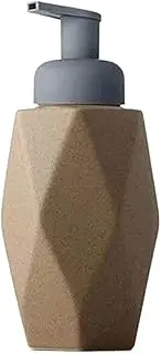 Simplicity Dispenser Ceramic Lotion Dispenser Bottle Refillable Dish Liquid Dispenser for Bathroom Soap Dispenser Bathroom(G)