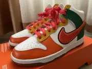 Nike Dunk High ‘Chenille Swoosh’ DR8805-100 Men’s Size 9 No-Lid Replacement Box