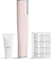 [DERMAFLASH] LUXE Dermaplaning Device with PREFLASAH Cleanser & POSTFLASH Moisturizer Set