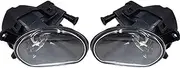 Car Fog Lights for A8 D3 2004-2007 4E0941699A 4E0941700A Car Front Bumper Fog Light Lamp Grille Fog Light Lamp Assembly Car Front Bumper Fog Light(1 Pair lamp)