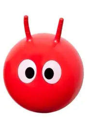 NEW QUACK Children's Red Mega Space Hopper Hoppit Bounce Seat Ball 42cm