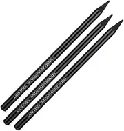 Professional Woodless Charcoal Pencil Set, 3pcs Pure Carbon Sketch Pencil with Soft, Medium, and Hard Grades, Great Gifts for Artists, Students, Teens, Kids, and Beginners